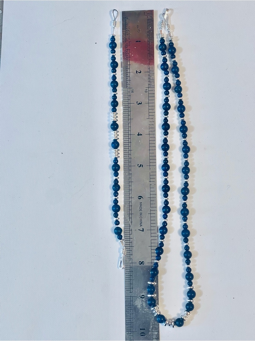 Lot Of 2 Southwest Lapis Lazuli
Hematite beaded necklace Bracelet Sz
19" - Picture 9 of 12